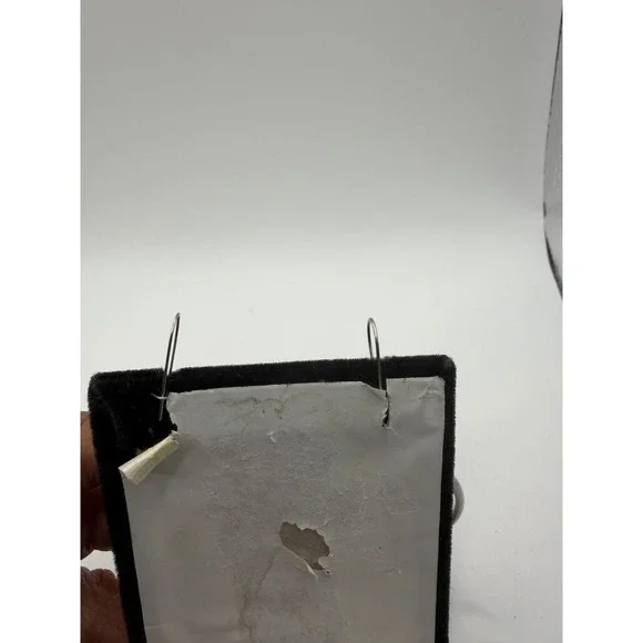 Artisan Silver Tone Wire Swirl Drop Earrings Orange Wood Bead Boho Dangle - Picture 3 of 4